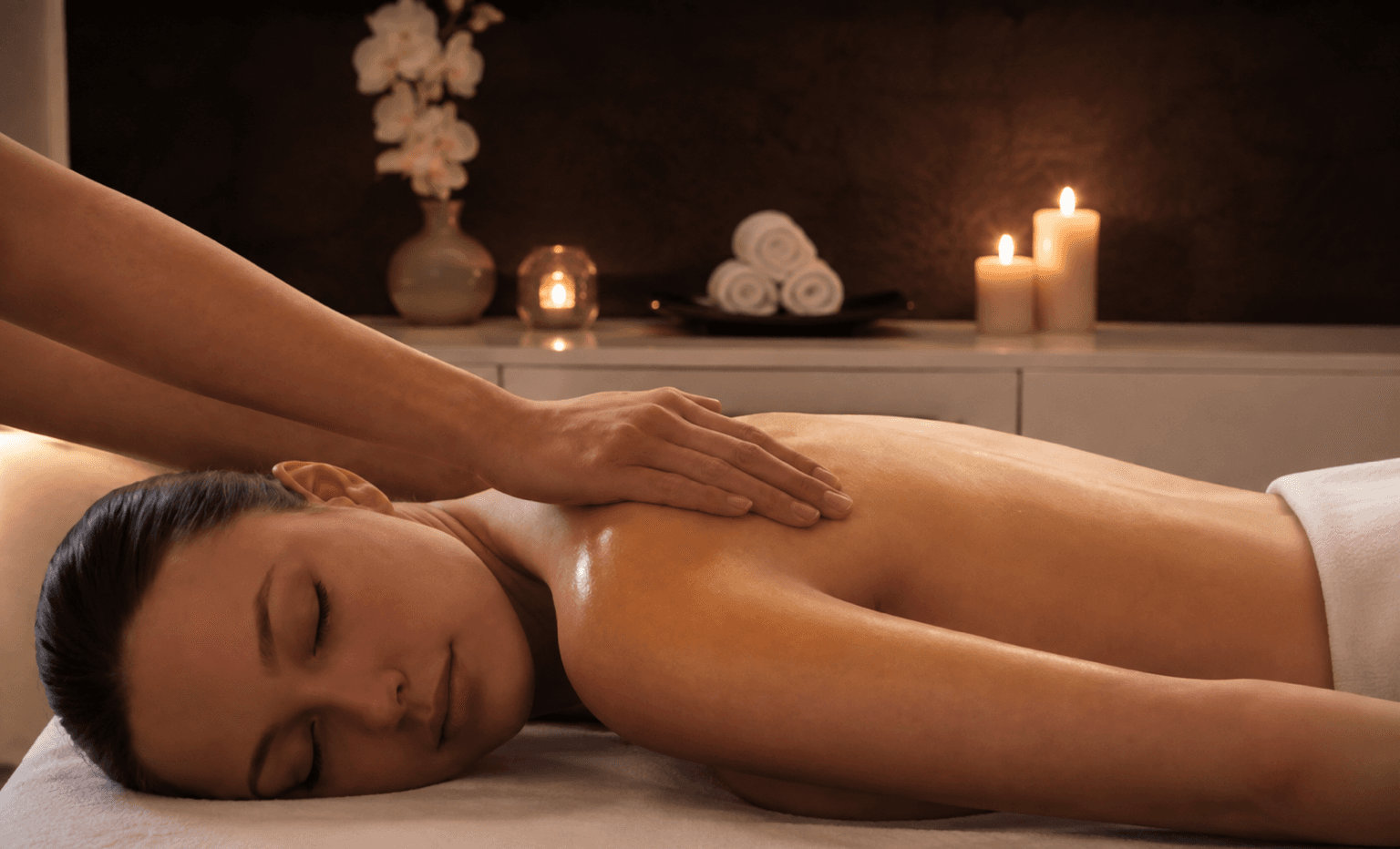 Wohltuende Massage